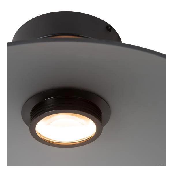 Lucide Premium MENGA - Plafonnier - Ø 40 cm - LED Dim. - 1x11W 2700K - Fumé - détail 2